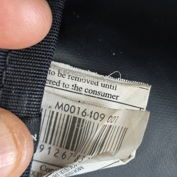 Marc Jacobs Black Canvas Logo Backpack with Silver Hardware - Picture 13 of 14